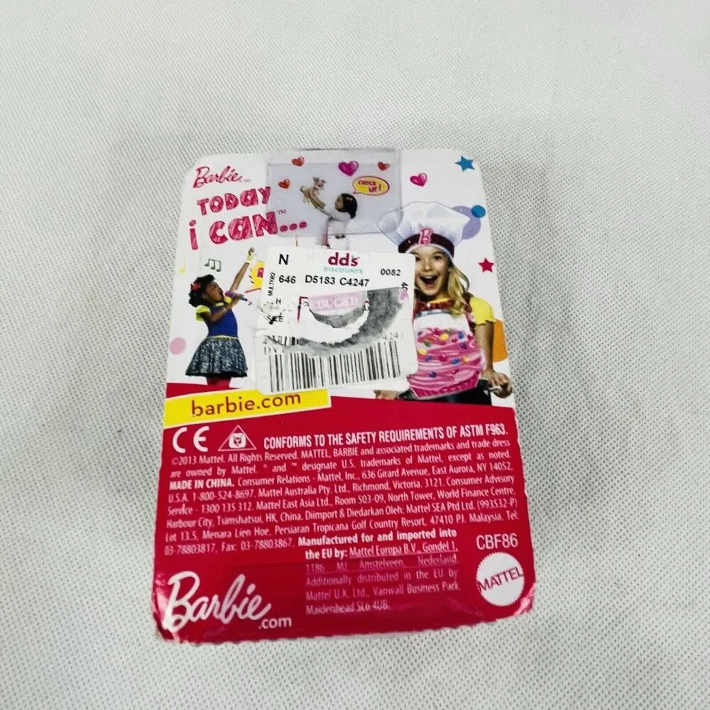 Mattel barbie can